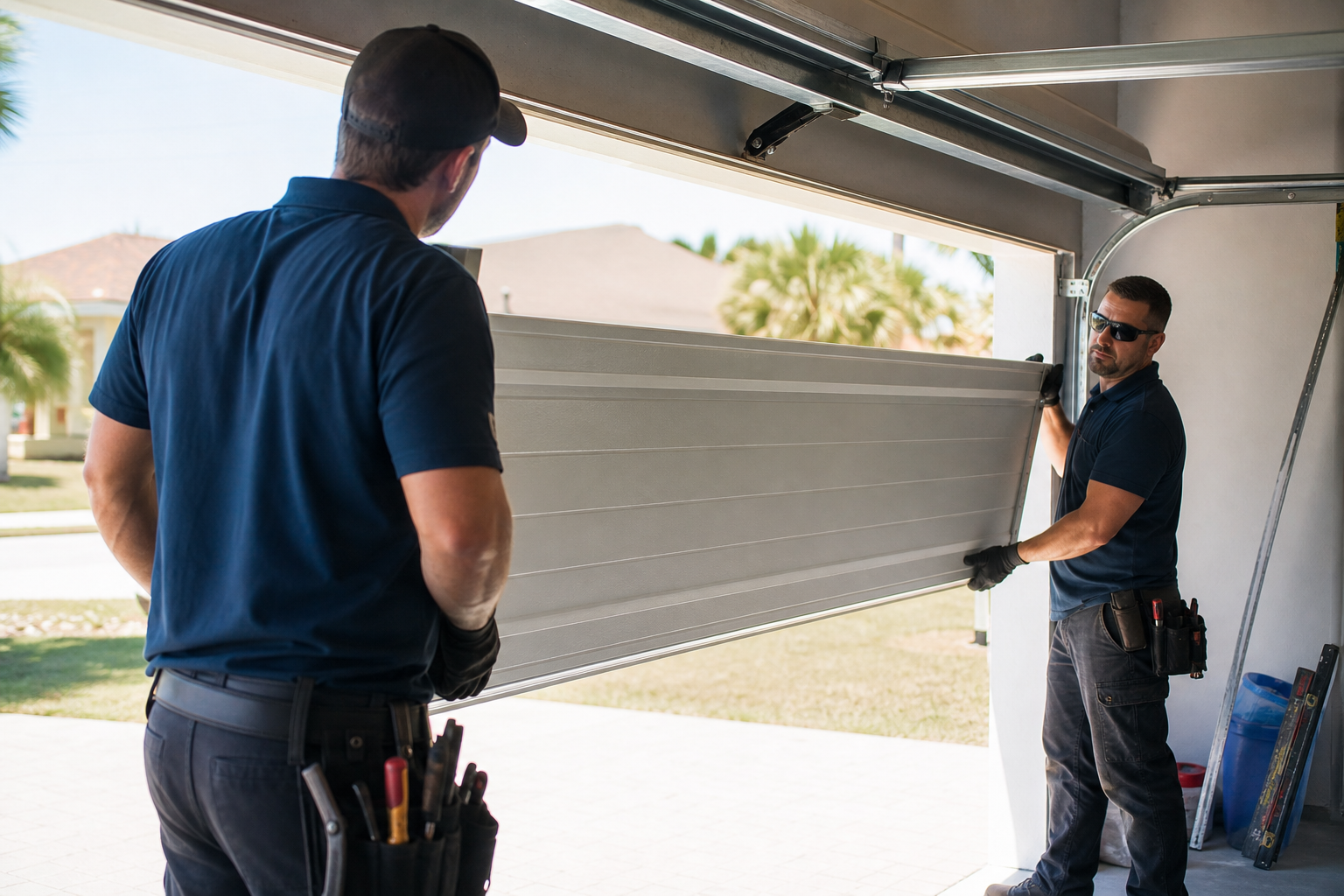 Garage Door Panel Replacement Cape Coral – Fast Fix, No Hidden Fees