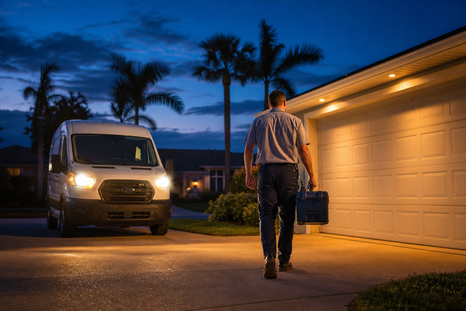 Get 24 Hour Garage Door Repair in Cape Coral Without the Wait