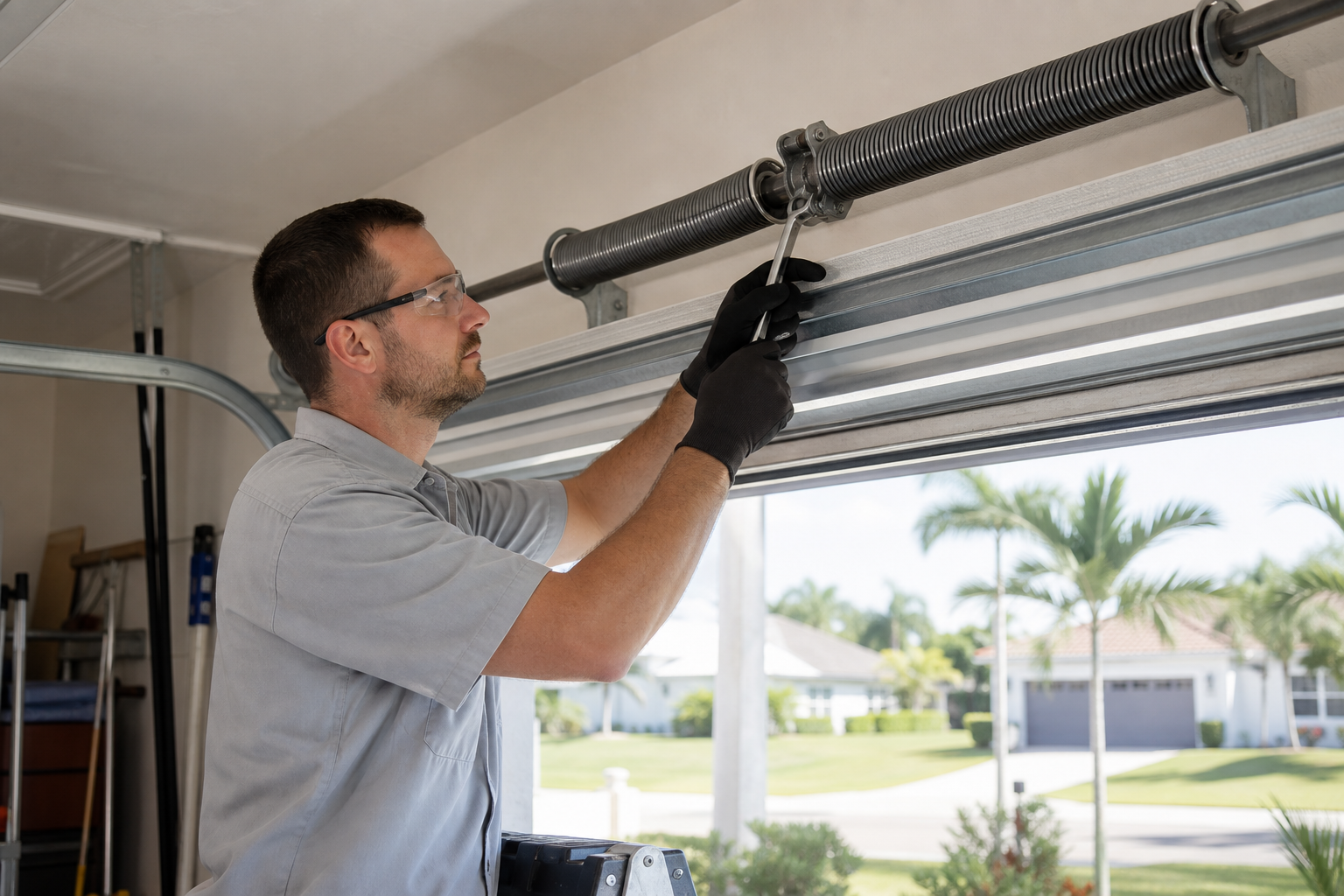Get Fast Emergency Garage Door Spring Repair in Cape Coral FL