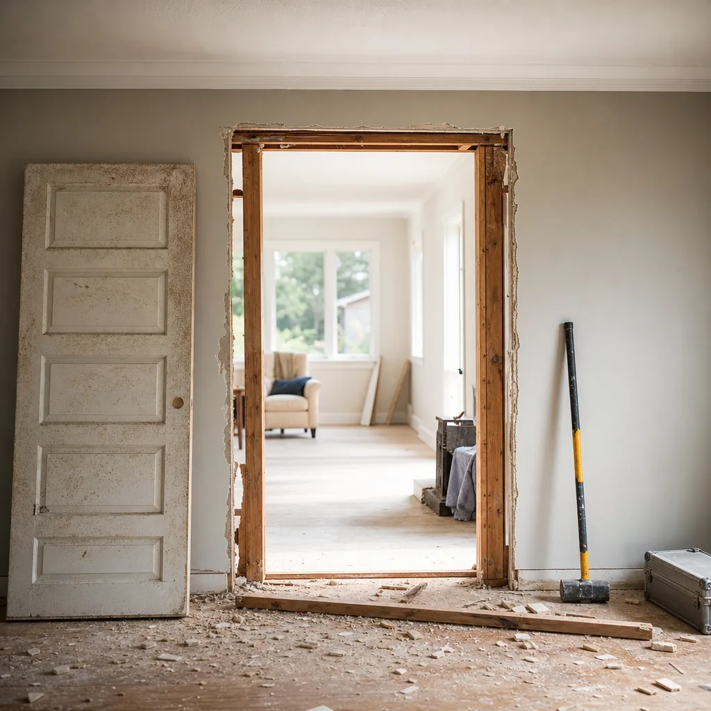 Illustration for cost to replace door